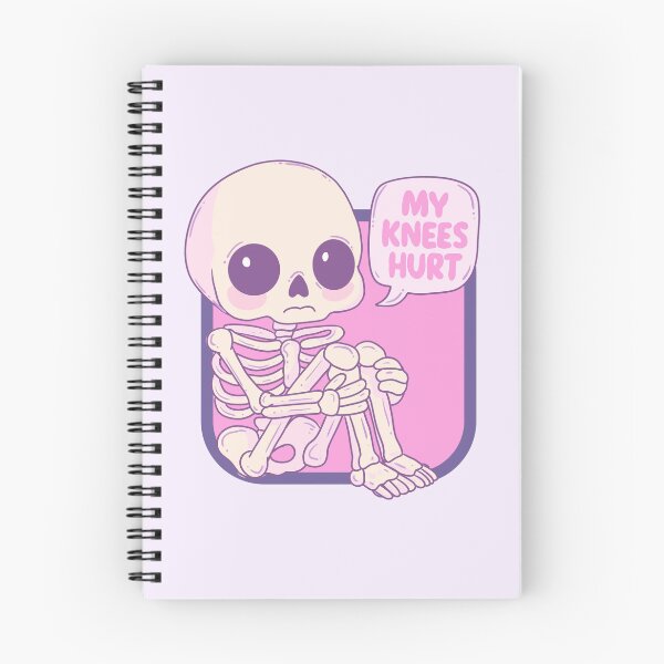 Item preview, Getting Old Skeleton – My Knees Hurt designed and sold by Jess.a.creates.