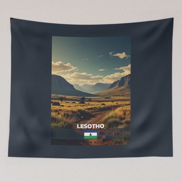 Item preview, Lesotho Travel  designed and sold by Thistle-TShop.