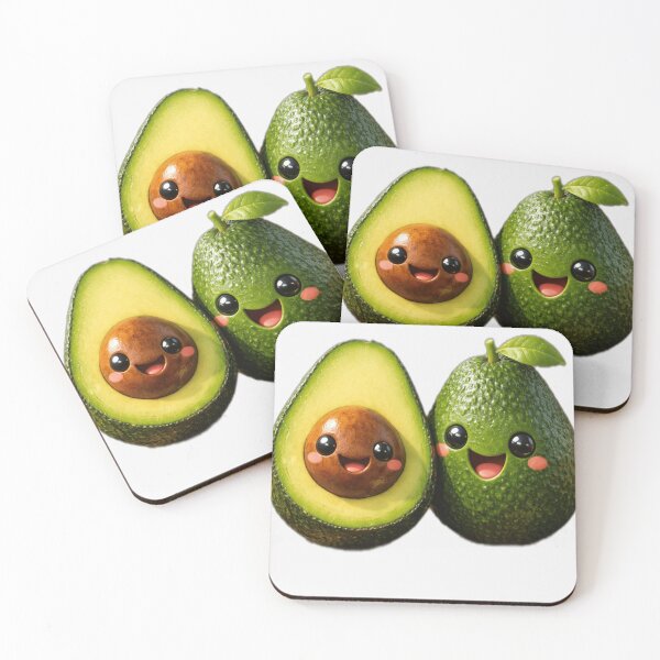 Item preview, Smiley avocado designed and sold by KaeAnneDesign.