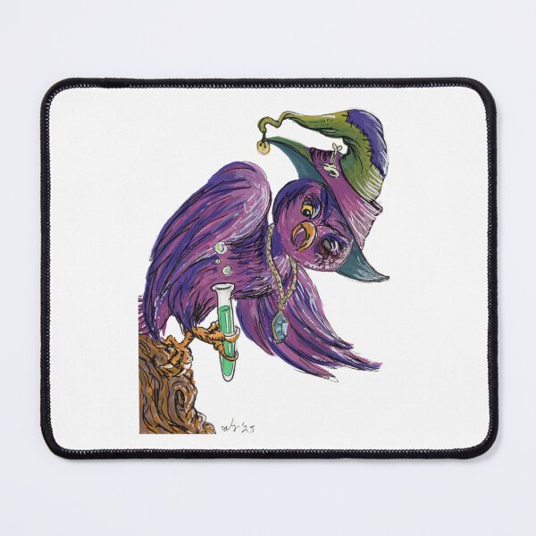 Item preview, Owl Potion Master Sticker designed and sold by Emeraldfox444.