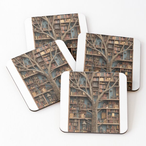 Item preview, Book Tree House designed and sold by bubblyrainbow.