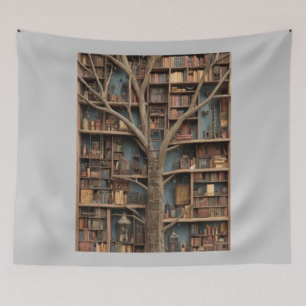 Item preview, Book Tree House designed and sold by bubblyrainbow.