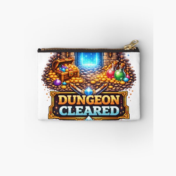 Item preview, Dungeon Cleared Retro Pixel RPG Gamer Design designed and sold by PixelForge24.