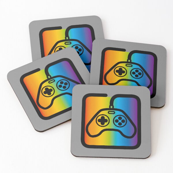Item preview, Rainbow Gamer Controller Icon designed and sold by NNAANN.
