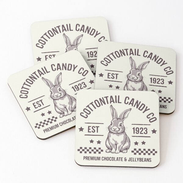 Item preview, Cottontail Candy Company Easter, Funny Easter Day designed and sold by Naviiraart.