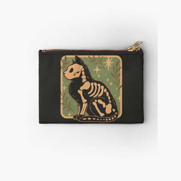 Item preview, Skeleton Cat Under Starlight – Spooky Cute Vibes designed and sold by Jess.a.creates.