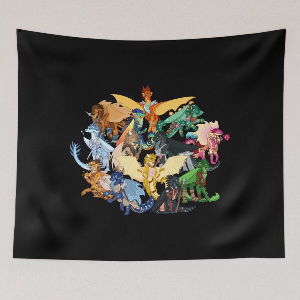 Item preview, Wings Of Fire As Dd Characters designed and sold by ColtCollins.