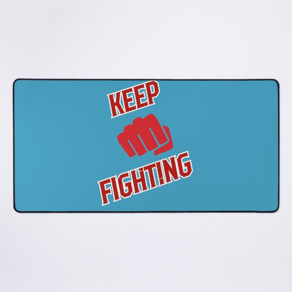 Item preview, Keep Fighting Motivational T-Shirt designed and sold by Negisandeep studio.
