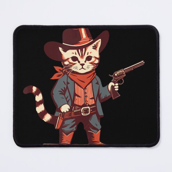 Item preview, YouVe Buttered Your Last Biscuit Western Cat Cowboy  designed and sold by TodTrantowII.
