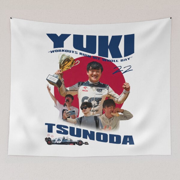 Item preview, Yuki Tsunoda Tribute T-Shirt designed and sold by ColtCollins.