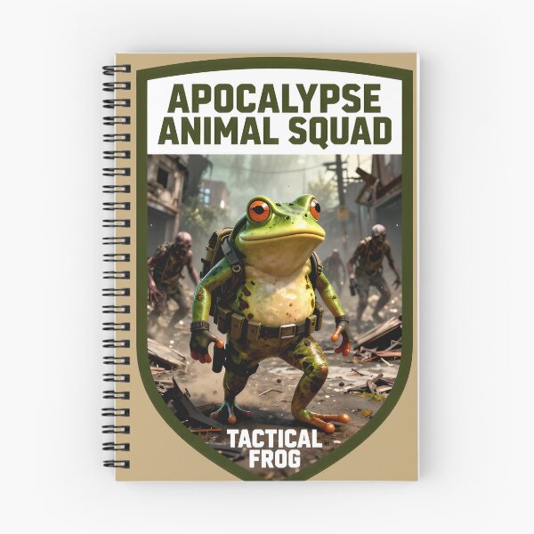 Item preview, Apocalypse Animal Squad Tactical Frog – Zombie Survival Meme designed and sold by AnimalAirtistry.