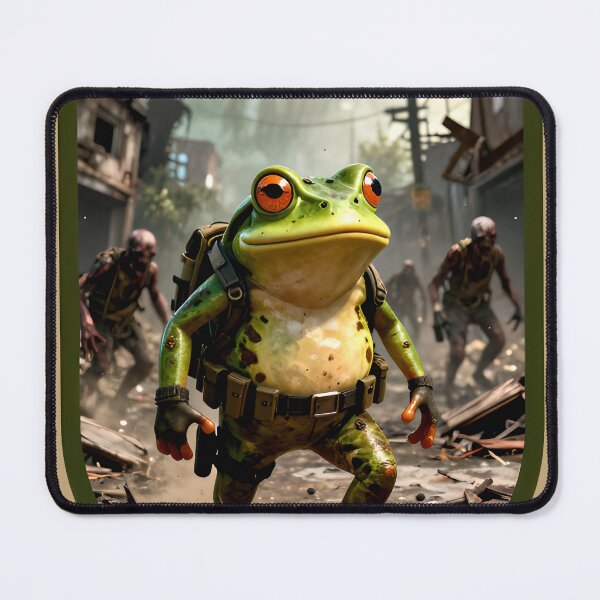 Item preview, Apocalypse Animal Squad Tactical Frog – Zombie Survival Meme designed and sold by AnimalAirtistry.