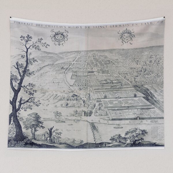 Item preview, View of the royal castles of Saint-Germain-en-Laye designed and sold by Calimax61.