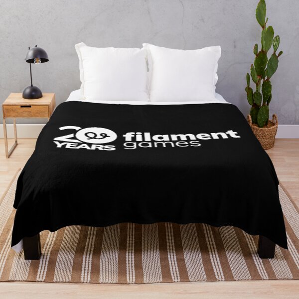 Item preview, Filament Games 20Th Anniversary Logo White designed and sold by TodTrantowII.