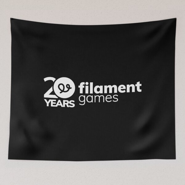Item preview, Filament Games 20Th Anniversary Logo White designed and sold by TodTrantowII.