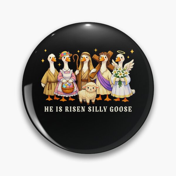 Item preview, He Is Risen Silly Goose designed and sold by Ortigzitoun.