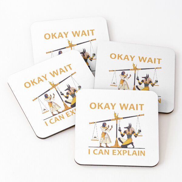 Item preview, Okay Wait I Can Explain Funny Ancient Egypt History Meme designed and sold by kiralynstration.
