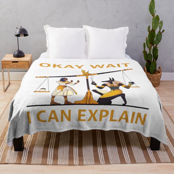 Item preview, Okay Wait I Can Explain Funny Ancient Egypt History Meme designed and sold by kiralynstration.
