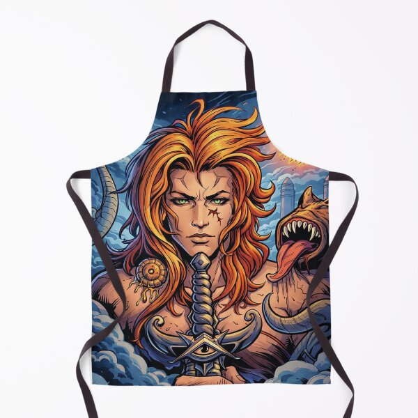 Item preview, Warrior Medioeval Fantasy designed and sold by Arte Cartoon From TagTeam Group.