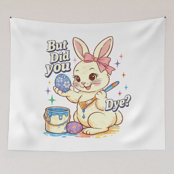 Item preview, But Did You Dye Funny Easter Egg Pun designed and sold by schoolofbullies.