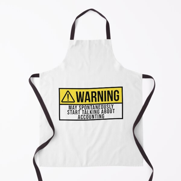 Item preview, Accountant Warning designed and sold by XCIV.