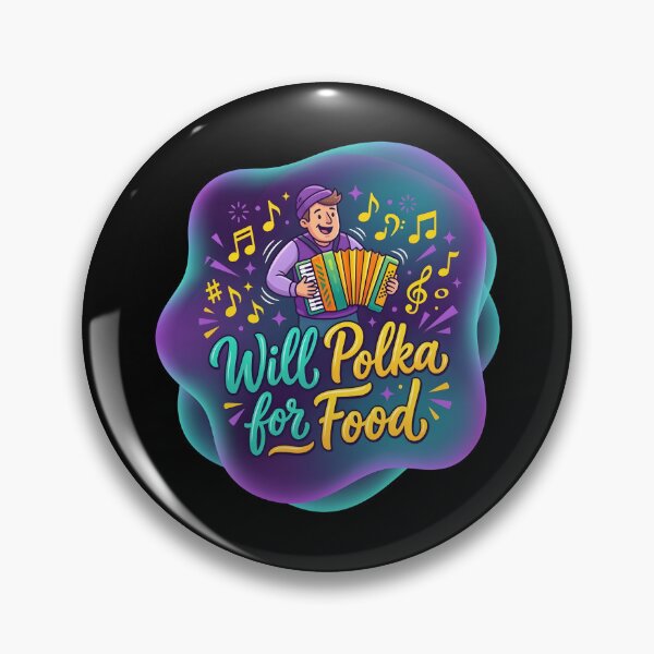 Item preview, Will polka for food | Accordion designed and sold by SocialStaticz.