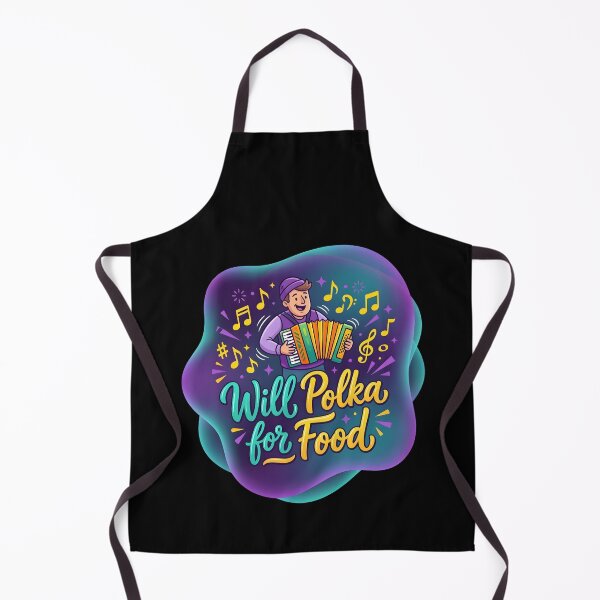 Item preview, Will polka for food | Accordion designed and sold by SocialStaticz.