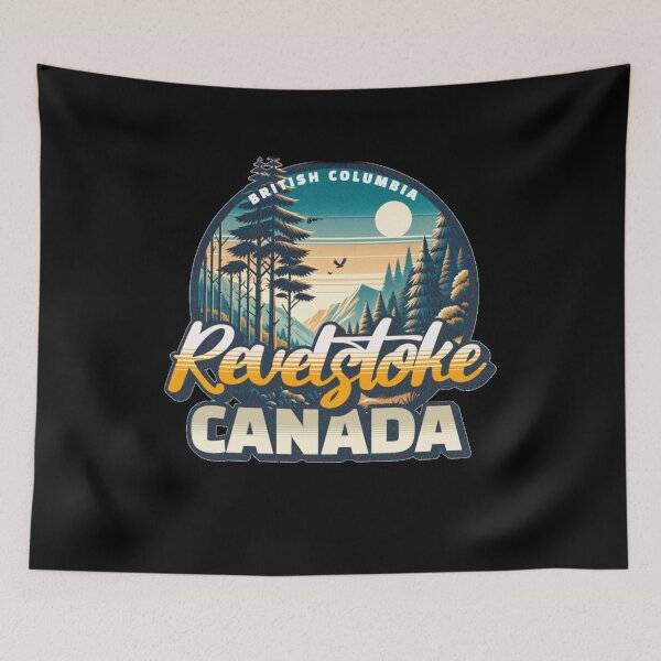 Item preview, Ski Resort Revelstoke British Columbia  designed and sold by TheEndDesign.