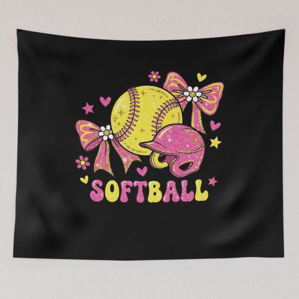 Item preview, Girls Softball Bow Helmet designed and sold by KroghDs.