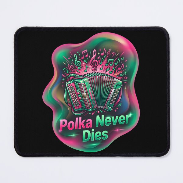 Item preview, Polka never dies | Accordion designed and sold by SocialStaticz.