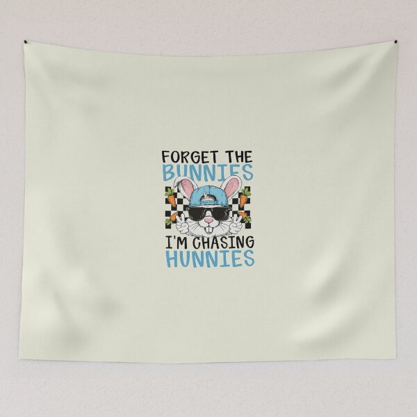Item preview, Forget The Bunnies I'm Chasing Hunnies, Funny Boys Easter 2 designed and sold by Naviiraart.