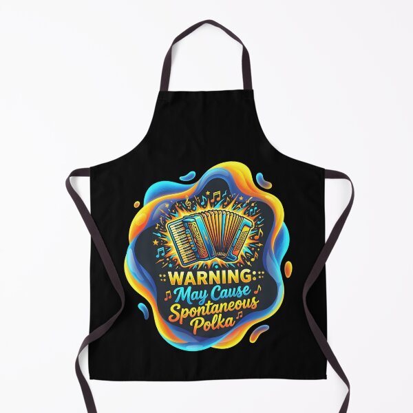 Item preview, Warning may cause spontaneous polka | Accordion designed and sold by SocialStaticz.