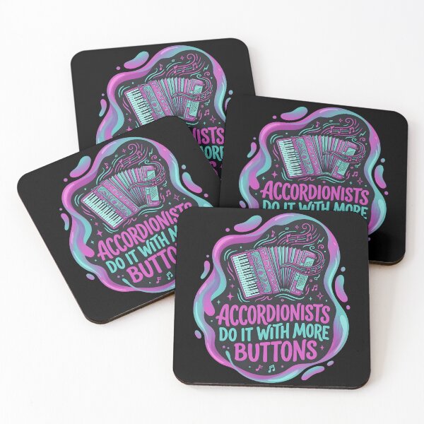 Item preview, Accordionists doo it with more buttons | Accordion designed and sold by SocialStaticz.