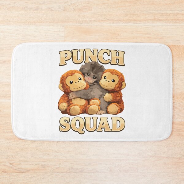 Item preview, Funny Monkey Punch Squad Viral Animal Meme Humor designed and sold by kiralynstration.