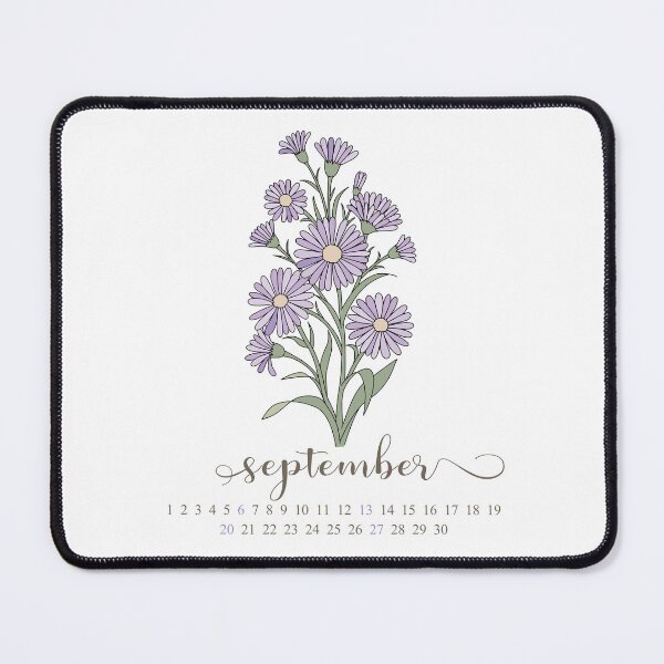 Item preview, Aster, September Birth Month Flower designed and sold by storieslanguage.