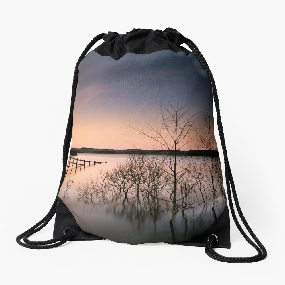 Fence Drawstring Bag