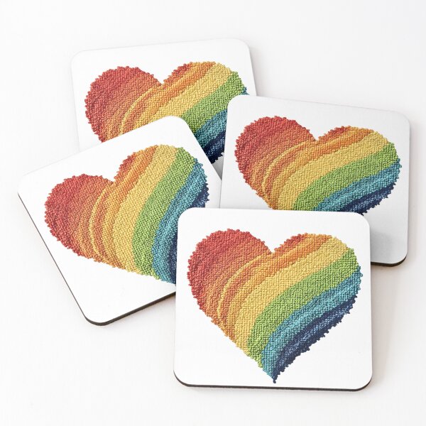 Item preview, Rainbow Heart designed and sold by KrisGraphic45.
