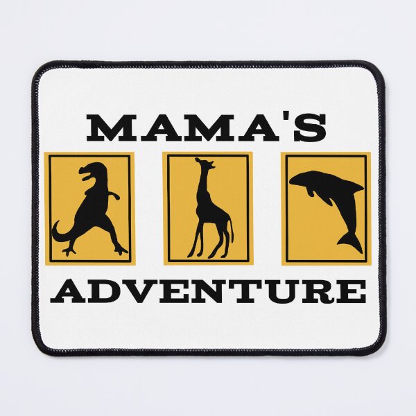 Item preview, Mamas Adventure - Yellow Patch - Animal designed and sold by cherrynat1.