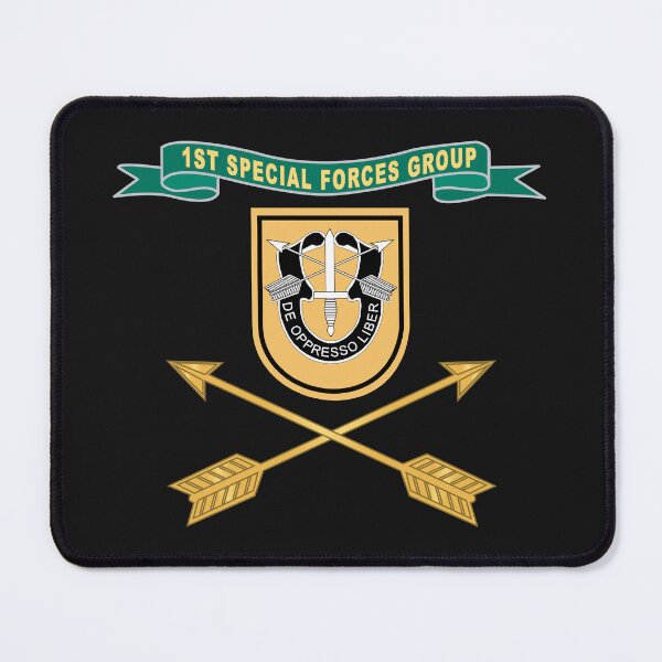 Item preview, Army - 1st Special Forces Group - Flash w Ribbon - Br X 300 designed and sold by Military Insignia Products.