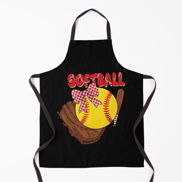Item preview, Cute Girls Softball Bow designed and sold by KroghDs.