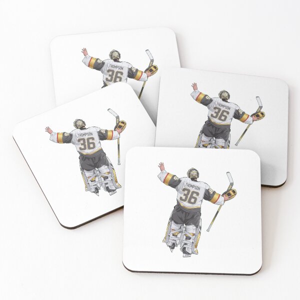 Item preview, Logan Thompson #36 Goalie Celebration designed and sold by EndZoneEmporium.