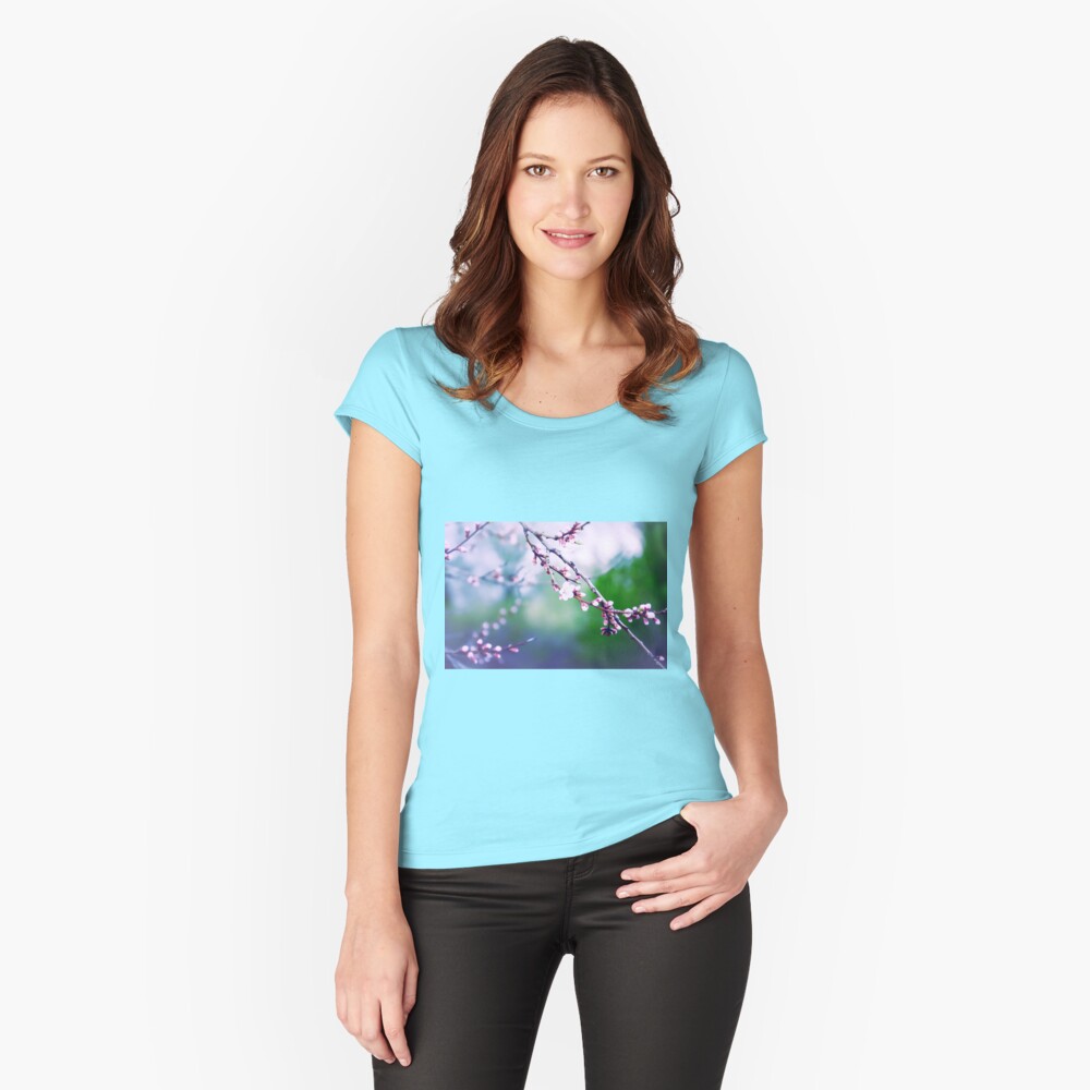 Item preview, Fitted Scoop T-Shirt designed and sold by Mallorn.