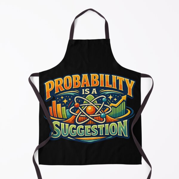 Item preview, Probability Is A Suggestion Funny Math Statistics Nerd Humor Design designed and sold by TeeTimeTreasure.