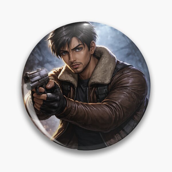 Item preview, Leon Kennedy Dark Action Anime Art designed and sold by Krishkhatri312.
