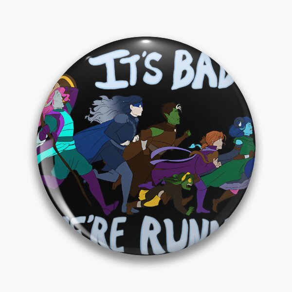 Item preview, It'S Bad We'Re Running designed and sold by TodTrantowII.