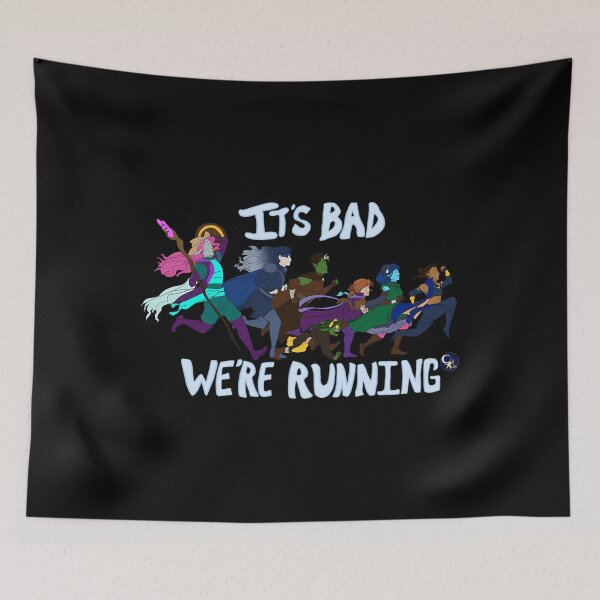 Item preview, It'S Bad We'Re Running designed and sold by TodTrantowII.