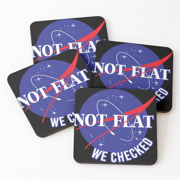 Item preview, Nasa Not Flat We Checked designed and sold by ColtCollins.