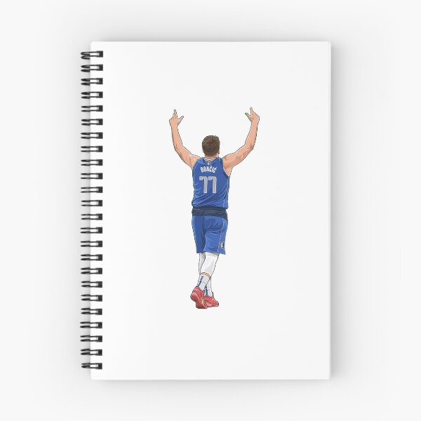 Item preview, Luka Doncic #77 Celebration Arms Up designed and sold by EndZoneEmporium.