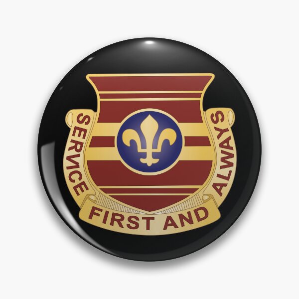 Artikelvorschau, Armee - 708. Instandhaltungsbataillon DUI wo Txt X 300 entworfen und verkauft von Military Insignia Products.