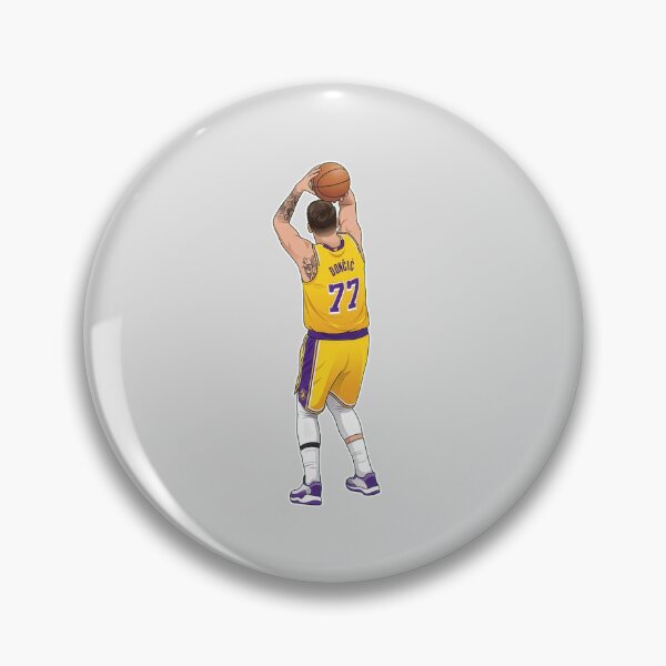Item preview, Luka Doncic #77 Shooting Back designed and sold by EndZoneEmporium.